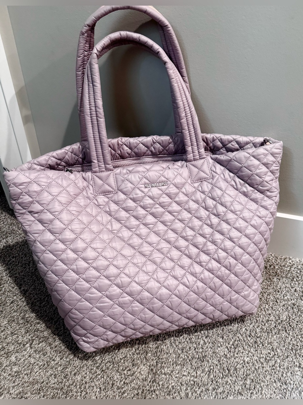 MZ Wallace Large Metro Tote in Mauve